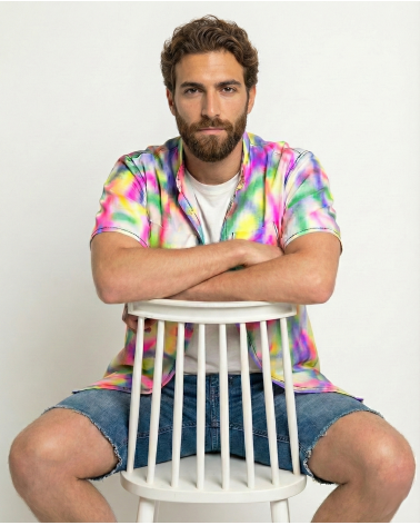 Baumwollhemd Neonart