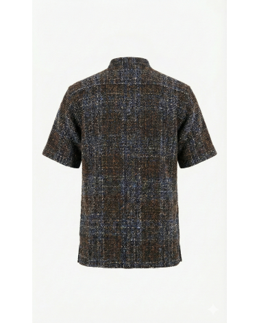 Wollhemd mit Druckknöpfen